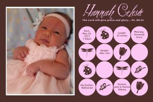 Birth announcement_Hannah Celeste